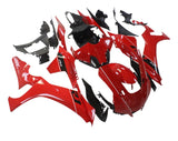 Yamaha YZF-R1 Fairing Kit (2020-2025) Red, White Stripe at KingsMotorcycleFairings.com