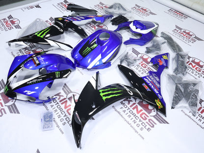 Yamaha YZF-R1 Fairings (2004-2006) Blue, Black, Green Monster from KingsMotorcycleFairings.com