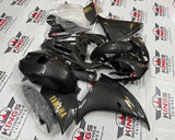Yamaha YZF-R1 (2009-2011) Faux Carbon Fiber, Gold Fairings at KingsMotorcycleFairings.com