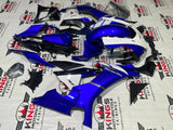 Yamaha YZF-R1 Fairings (2015-2019) Blue, White, Gray, Faux Carbon Fiber at KingsMotorcycleFairings.com