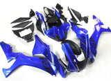 Yamaha YZF-R1 Fairings (2020-2025) Blue, Matte Black at KingsMotorcycleFairings.com
