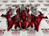 Yamaha YZF-R1 Fairings (2020-2025) Candy Red, White, Black at KingsMotorcycleFairings.com