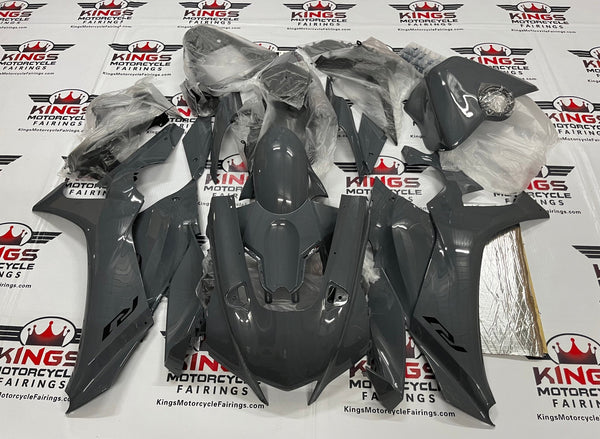 Yamaha YZF-R1 Fairings (2020-2025) Nardo Gray at KingsMotorcycleFairings.com