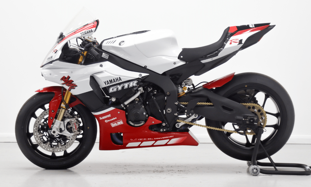 Yamaha YZF-R1 Fairings (2020-2025) White, Red GYTR at KingsMotorcycleFairings.com