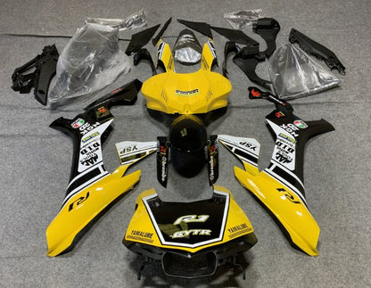 Yamaha YZF-R1 Fairings (2020-2025) Yellow, Black, White GYTR at KingsMotorcycleFairings.com
