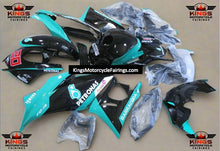 Yamaha YZF-R3 (2022-2024) Black, Turquoise Petronas Fairings at KingsMotorcycleFairings.com