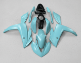 Yamaha YZF-R3 Fairings (2015-2018) Matte Light Blue from KingsMotorcycleFairings.com