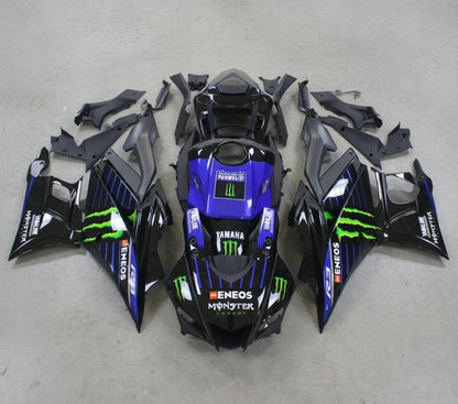 Yamaha YZF-R3 Fairings (2019-2021) Black, Blue, Monster at KingsMotorcycleFairings.com
