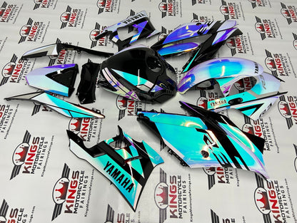 Yamaha YZF-R3 Fairings (2019-2021) Chrome Chameleon at KingsMotorcycleFairings.com