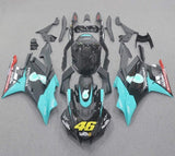 Yamaha YZF-R3 Fairings (2022-2024) Black, Blue Petronas at KingsMotorcycleFairings.com