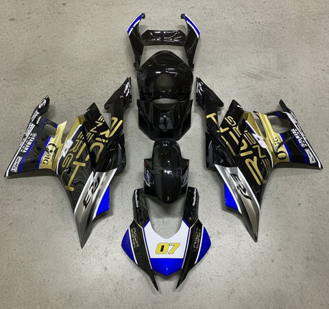 Yamaha YZF-R3 Fairings (2022-2024) Black, Gold, Silver, Blue at KingsMotorcycleFairings.com