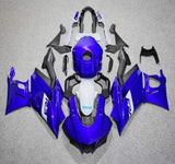 Yamaha YZF-R3 Fairings (2022-2024) Blue, Gray, White, Matte Black at KingsMotorcycleFairings.com