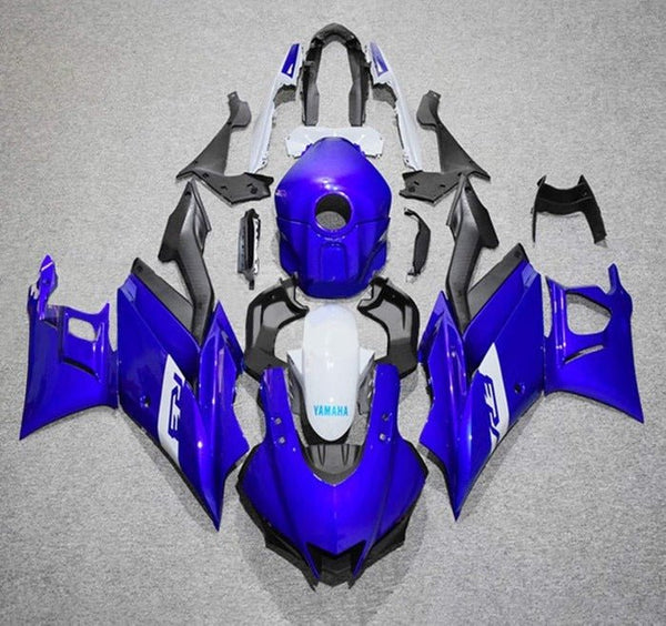 Yamaha YZF-R3 Fairings (2022-2024) Blue, Gray, White, Matte Black at KingsMotorcycleFairings.com