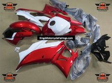 Yamaha YZF-R3 Fairings (2022-2024) Candy Red, White, Black at KingsMotorcycleFairings.com