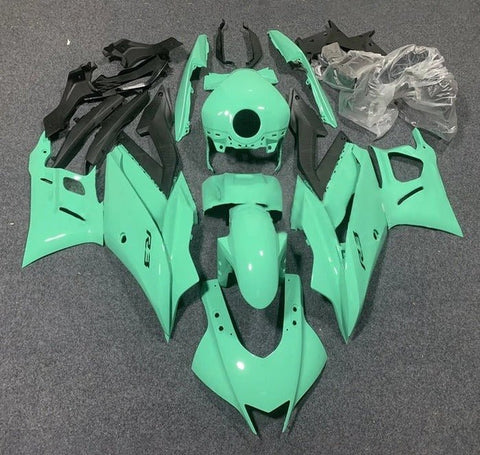 Yamaha YZF-R3 Fairings (2022-2024) Green Seafoam at KingsMotorcycleFairings.com