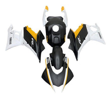 Yamaha YZF-R3 Fairings (2022-2024) Matte Black, White, Yellow at KingsMotorcycleFairings.com
