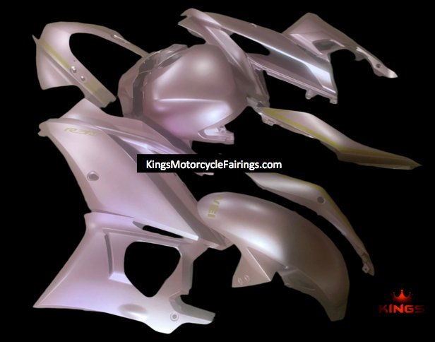 Yamaha YZF-R3 Fairings (2022-2024) Matte Pink at KingsMotorcycleFairings.com