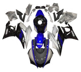 Yamaha YZF-R3 Fairings (2022-2024) Silver, Blue, Black, Carbon at KingsMotorcycleFairings.com