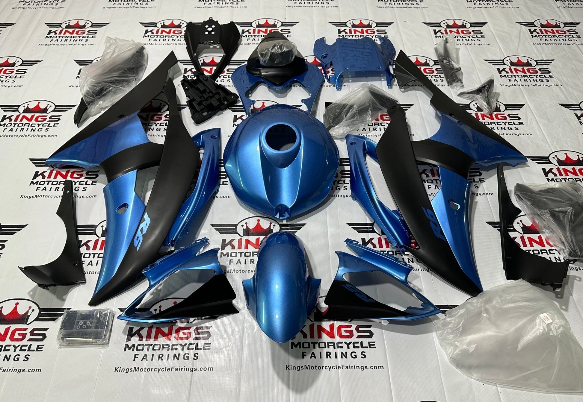 Yamaha YZF-R6 (2008-2016) Blue Fairings at KingsMotorcycleFairings.com