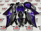 Yamaha YZF-R6 (2008-2016) Purple & Faux Carbon Fiber Fairings at KingsMotorcycleFairings.com