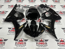 Yamaha YZF-R6 Fairings (2003-2004) Matte Black, Gloss Black, Gold at KingsMotorcycleFairings.com