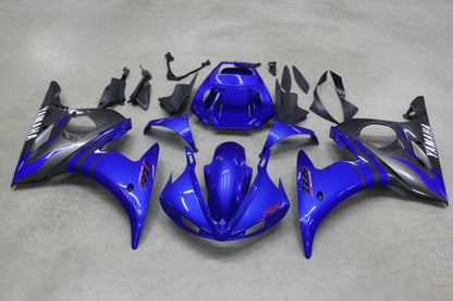 Yamaha YZF-R6 Fairings (2005) Blue, Gray, White, Red at KingsMotorcycleFairings.com