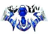 Yamaha YZF-R6 Fairings (2005) Blue, White, Red, Star Fiat at KingsMotorcycleFairings.com