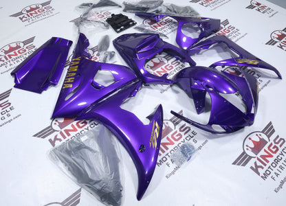 Yamaha YZF-R6 Fairings (2005) Purple, Gold Metallic from KingsMotorcycleFairings.com