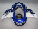 Yamaha YZF1000R Fairings (1996-2007) Blue, White Stripe at KingsMotorcycleFairings.com