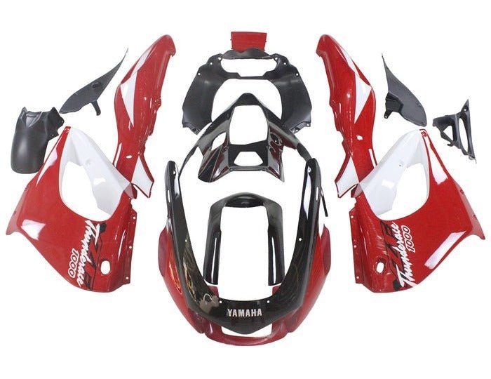 Yamaha YZF1000R Fairings (1996-2007) Red, Black, White at KingsMotorcycleFairings.com