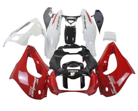 Yamaha YZF1000R Thunderace Fairings (1996-2007) Red, White, Black Gloss at KingsMotorcycleFairings.com