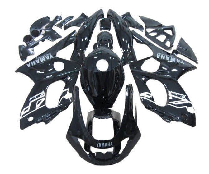 Yamaha YZF600R (1998-2007) Black, White, Gray at KingsMotorcycleFairings.com