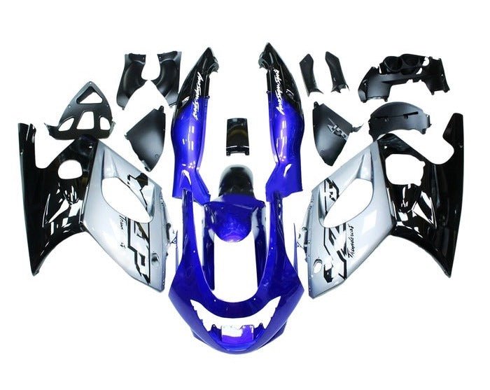 Yamaha YZF600R (1998-2007) Blue, Silver, Black at KingsMotorcycleFairings.com