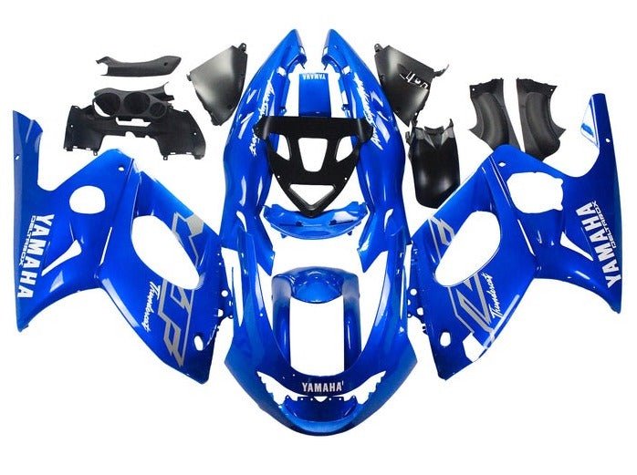Yamaha YZF600R (1998-2007) Blue, White, Gray at KingsMotorcycleFairings.com