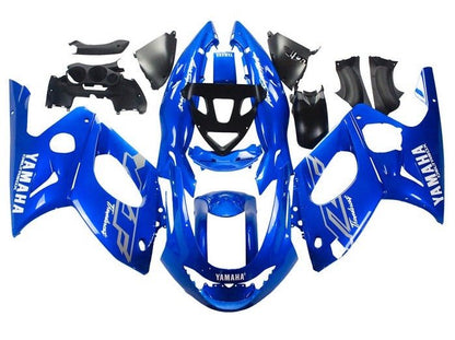 Yamaha YZF600R (1998-2007) Blue, White, Gray at KingsMotorcycleFairings.com