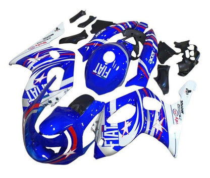 Yamaha YZF600R (1998-2007) Blue, White, Star, Fiat at KingsMotorcycleFairings.com