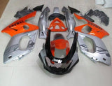 Yamaha YZF600R Fairings (1998-2007) Silver, Black, Orange at KingsMotorcycleFairings.com