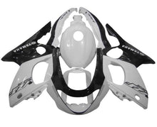Yamaha YZF600R Fairings (1998-2007) White, Black at KingsMotorcycleFairings.com