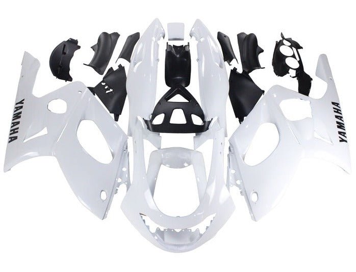Yamaha YZF600R Fairings (1998-2007) White Gloss at KingsMotorcycleFairings.com
