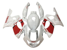 Yamaha YZF600R Fairings (1998-2007) White, Red at KingsMotorcycleFairings.com
