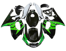 Yamaha YZF600R Thundercat (1998-2007) Black, Green, White at KingsMotorcycleFairings.com