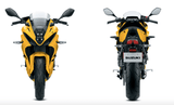 Yellow Suzuki GSX-8R Fairings (2024-2025) from KingsMotorcycleFairings.com