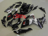 Black and White West Fairing Kit for a 2006 & 2007 Suzuki GSX-R750 motorcycle