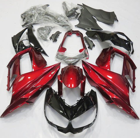 Candy Apple Red and Black fairing kit for Kawasaki NINJA 1000 2014, 2015, 2016 motorcycles