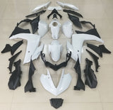 White Fairing Kit for a Yamaha YZF-R3 2015, 2016, 2017 & 2018 motorcycle