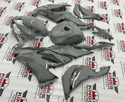 FAIRING KIT FOR A KAWASAKI NINJA ZX6R 636 (2019-2023) NARDO GRAY at KingsMotorcycleFairings.com