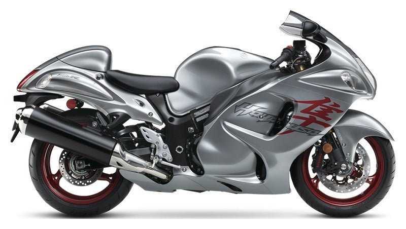 Suzuki GSXR1300 Hayabusa (2008-2019) Gray & Burgundy Red Fairings