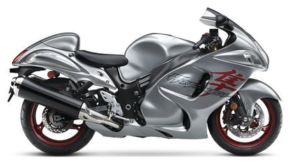 Suzuki GSXR1300 Hayabusa (2008-2019) Gray & Burgundy Red Fairings