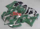 Gloss Green and Black Military Fairing Kit for a 2005 & 2006 Suzuki GSX-R1000 motorcycle