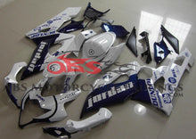 White and Dark Blue Michael Jordan Fairing Kit for a 2005 & 2006 Suzuki GSX-R1000 motorcycle